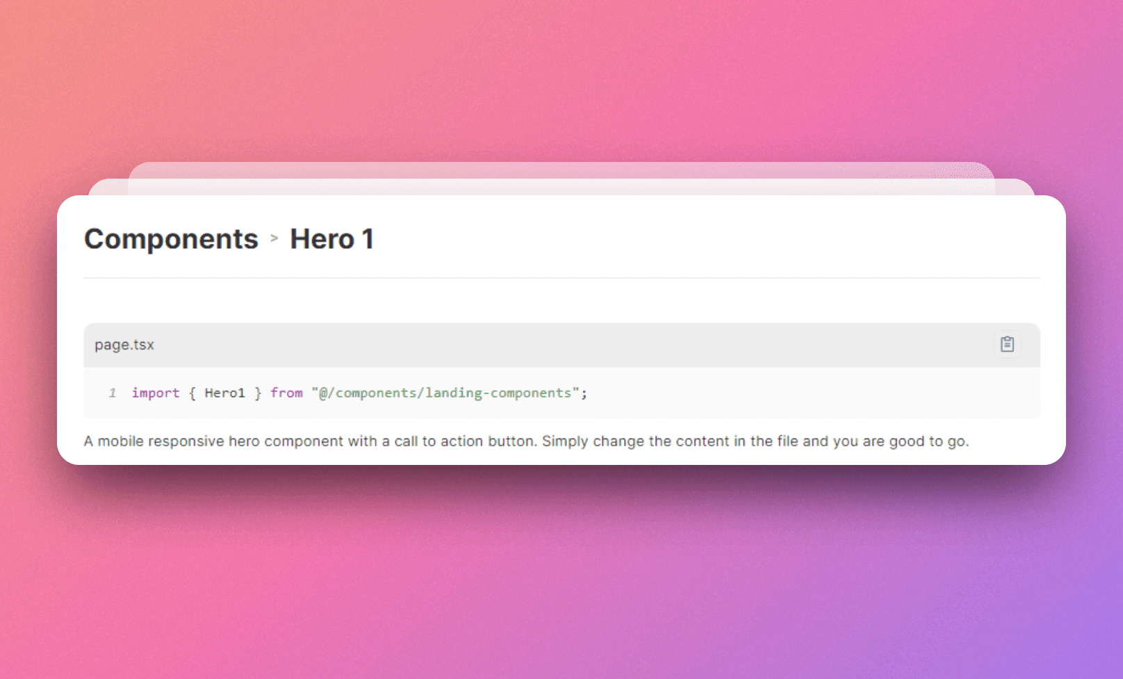 Next Starter AI's Hero 1 Docs