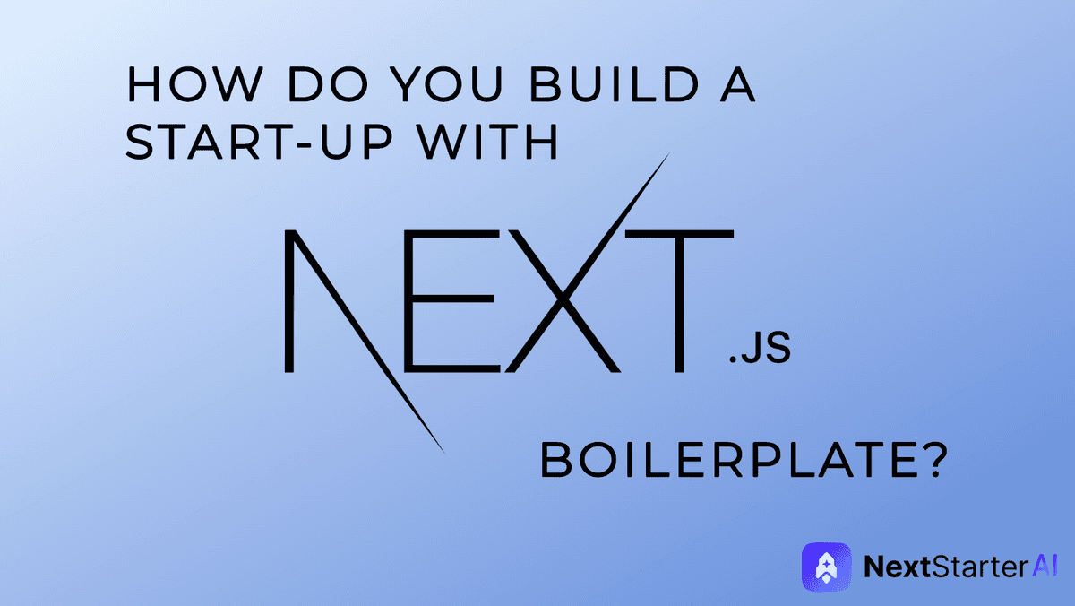 Learn how to spped up your development process with a NextJs Boilerplate.
